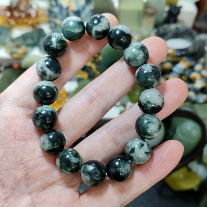 岫玉未镶嵌手串手串手串