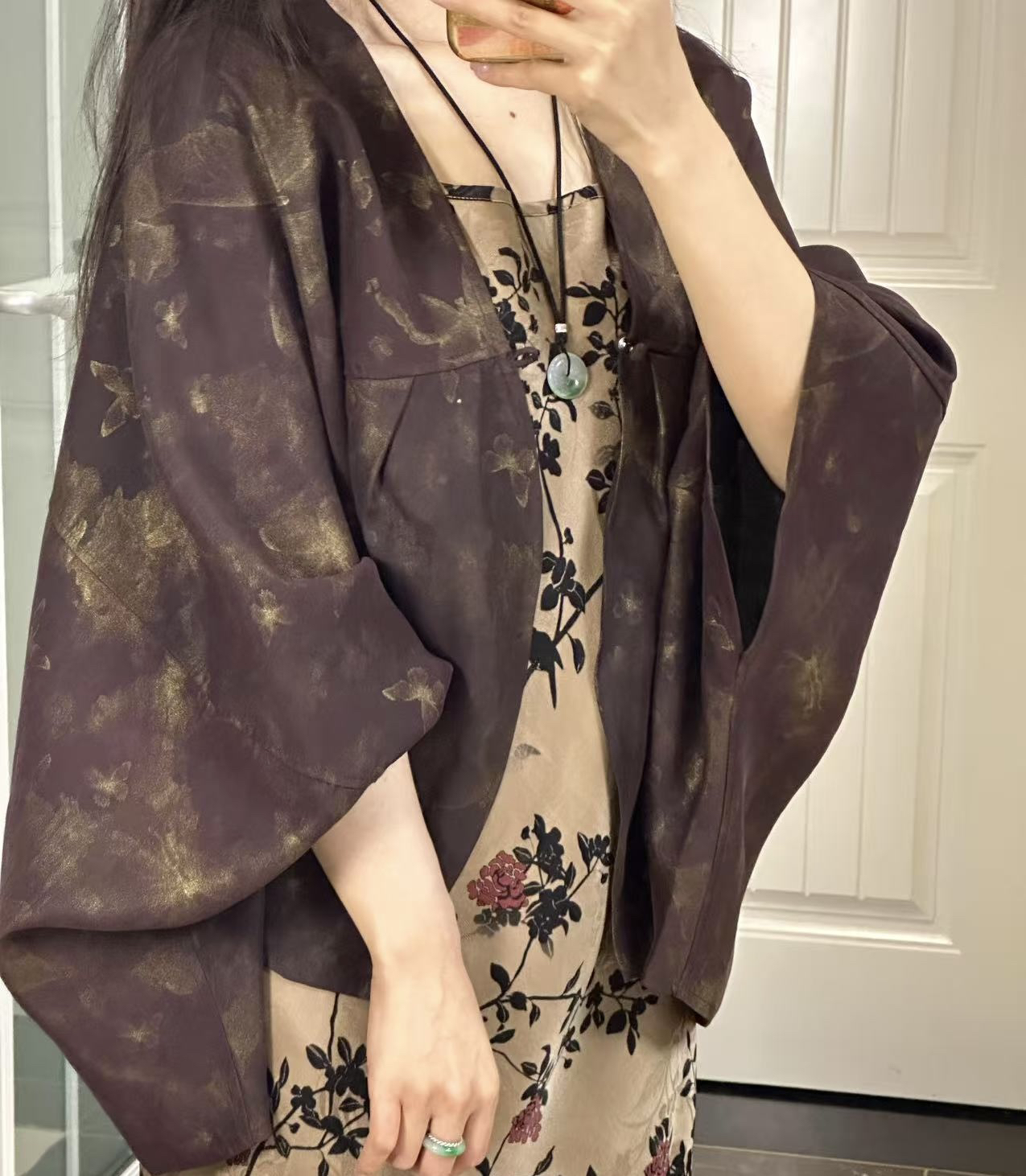 紫气东来鎏金披肩