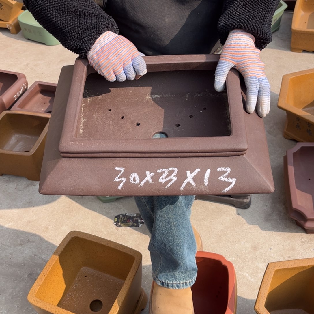 紫砂花盆盆景艺术