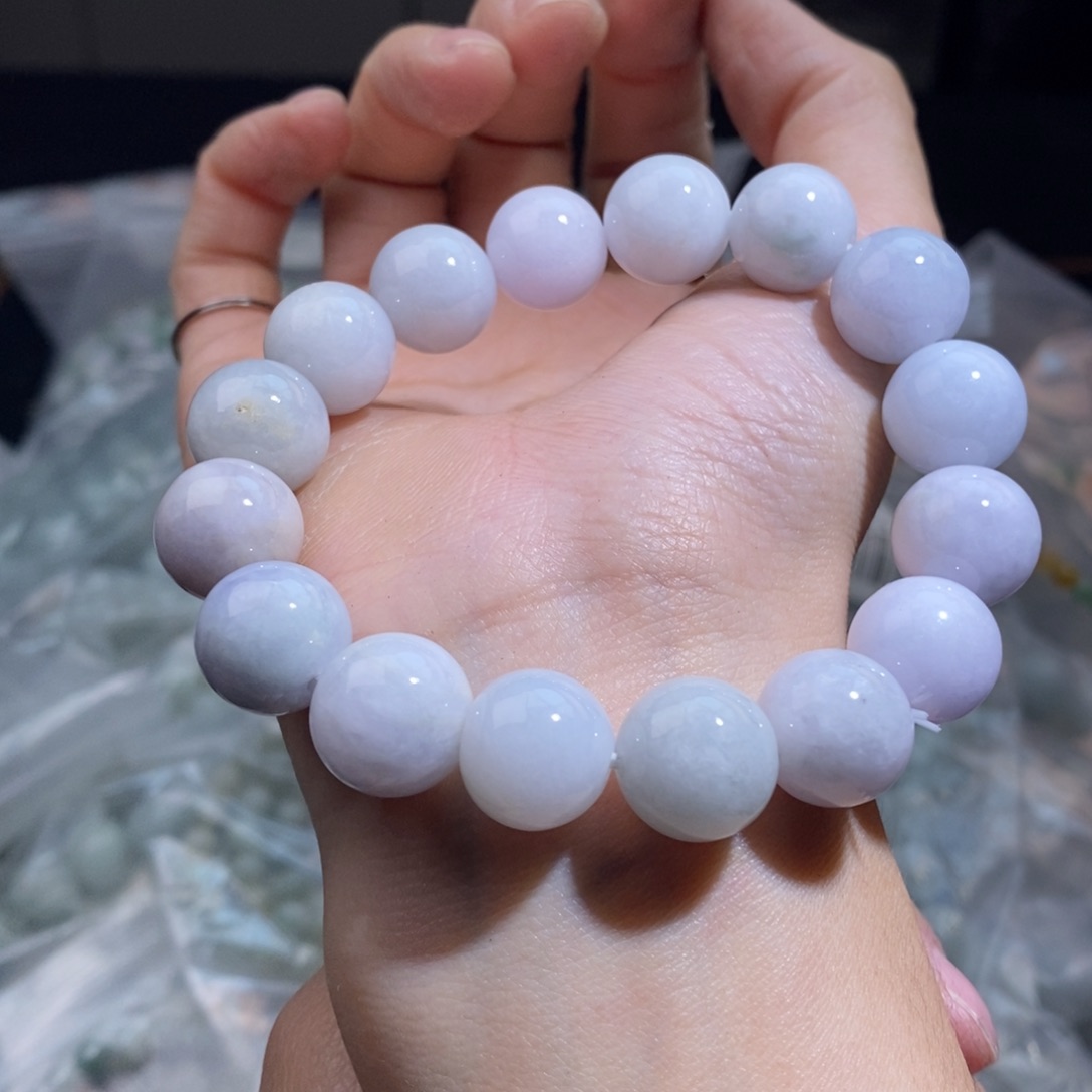 未镶嵌手串翡翠珠链