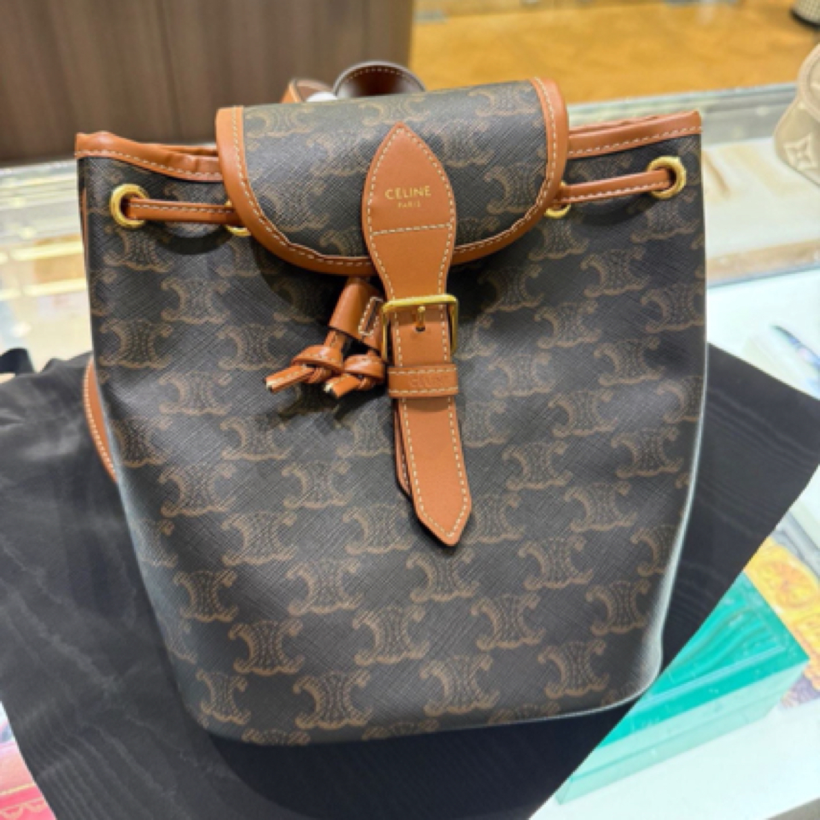 99新 Celine/思琳 15393988/KIKIFIFI/双肩包