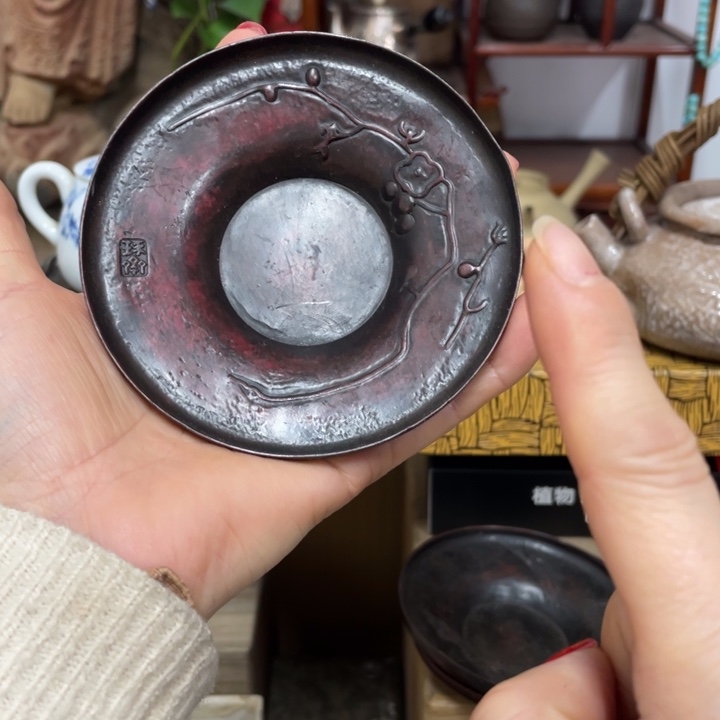 铜中古艺术品摆件