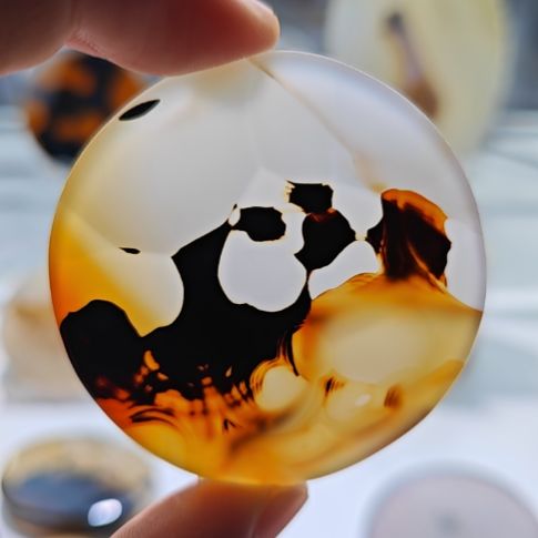 玛瑙/玉髓未镶嵌吊坠(不含链)39号