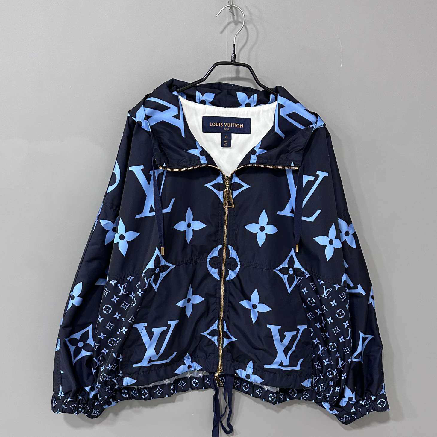99新 LouisVuitton/路易威登 百慕大满印冲锋衣外套/36码/36393