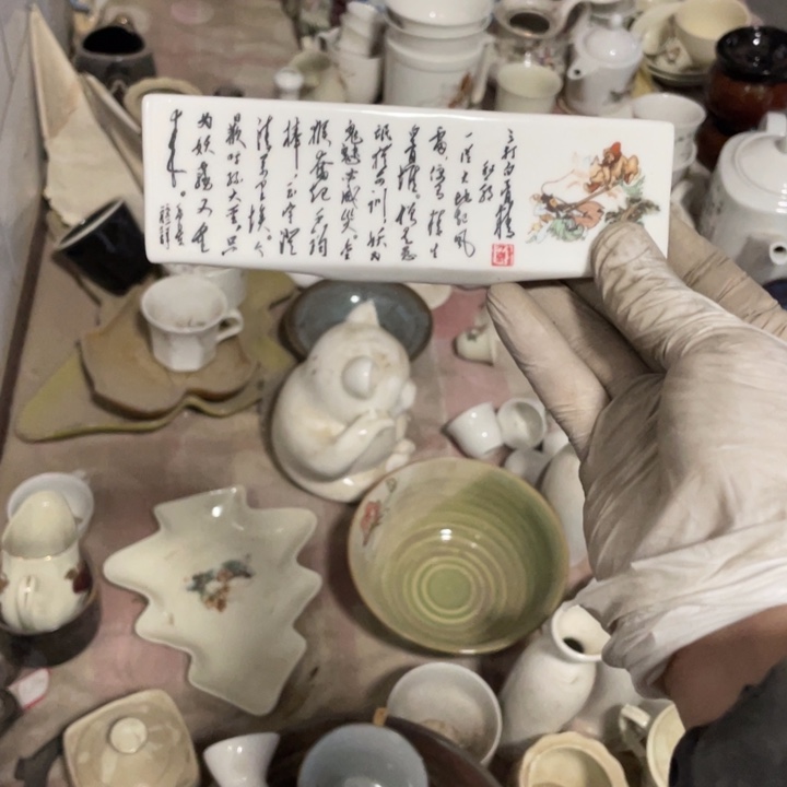 紫砂茶壶陶瓷艺术摆件