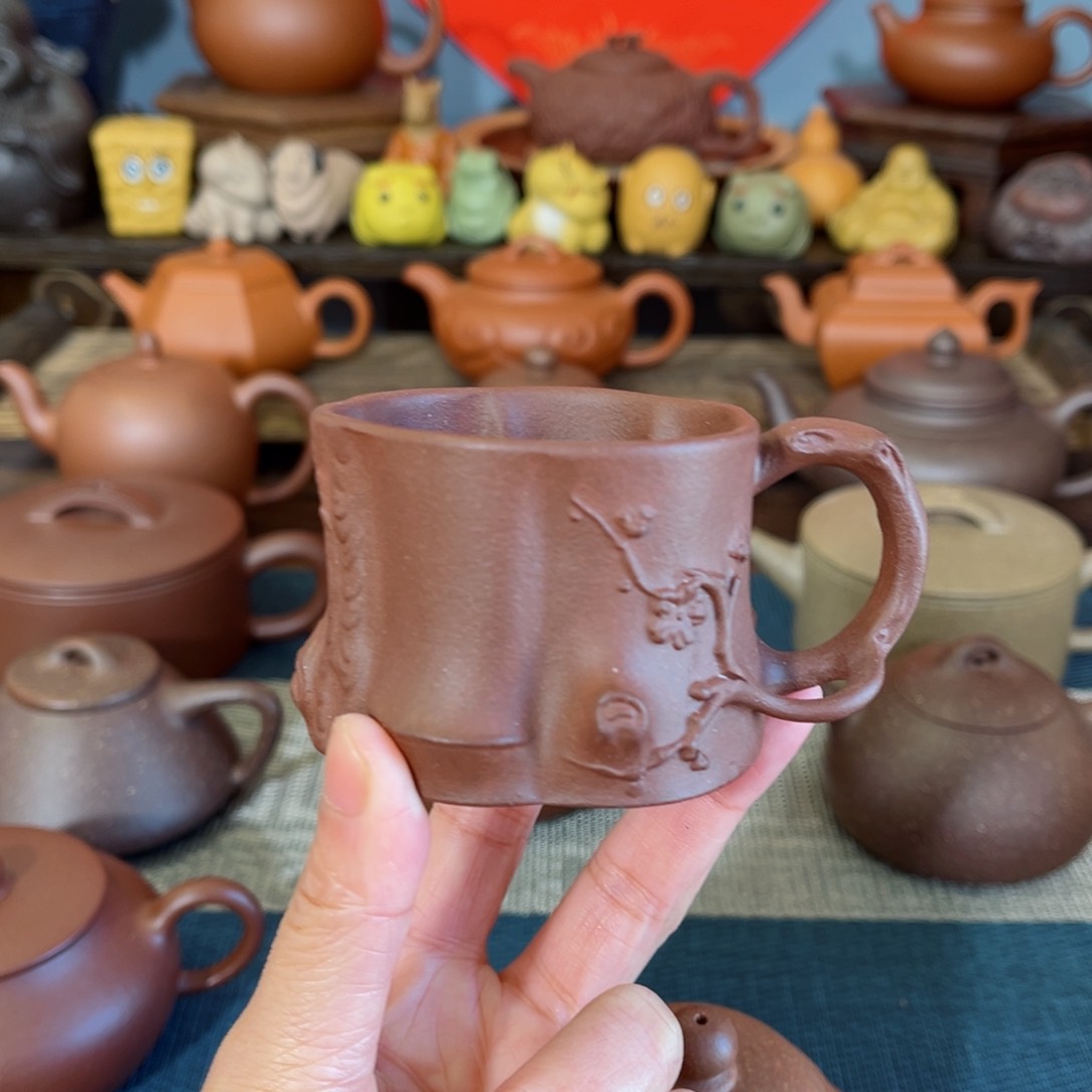 紫砂茶壶致*微瑕精工半手零添加支持检测