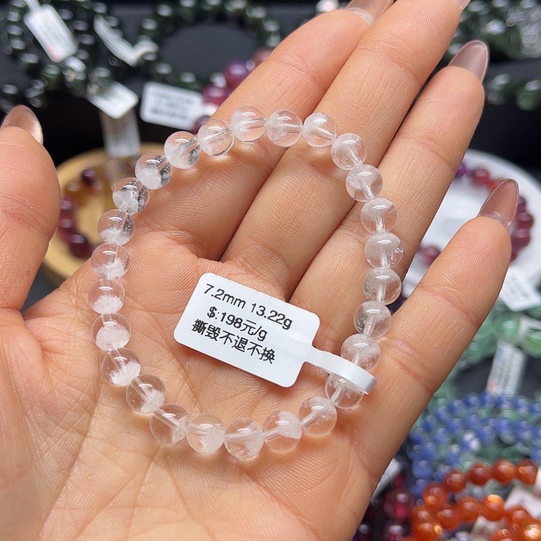 水晶手链未镶嵌手链