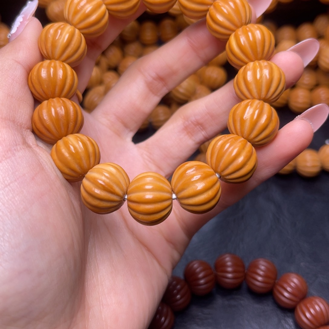 猴头核桃吊坠润*瓜珠16➕