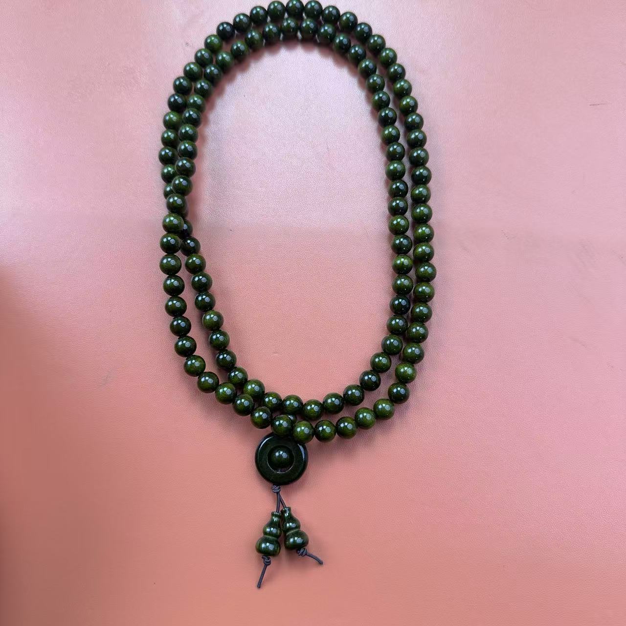 阴沉木0.8*108挂串手串(无礼盒)K30