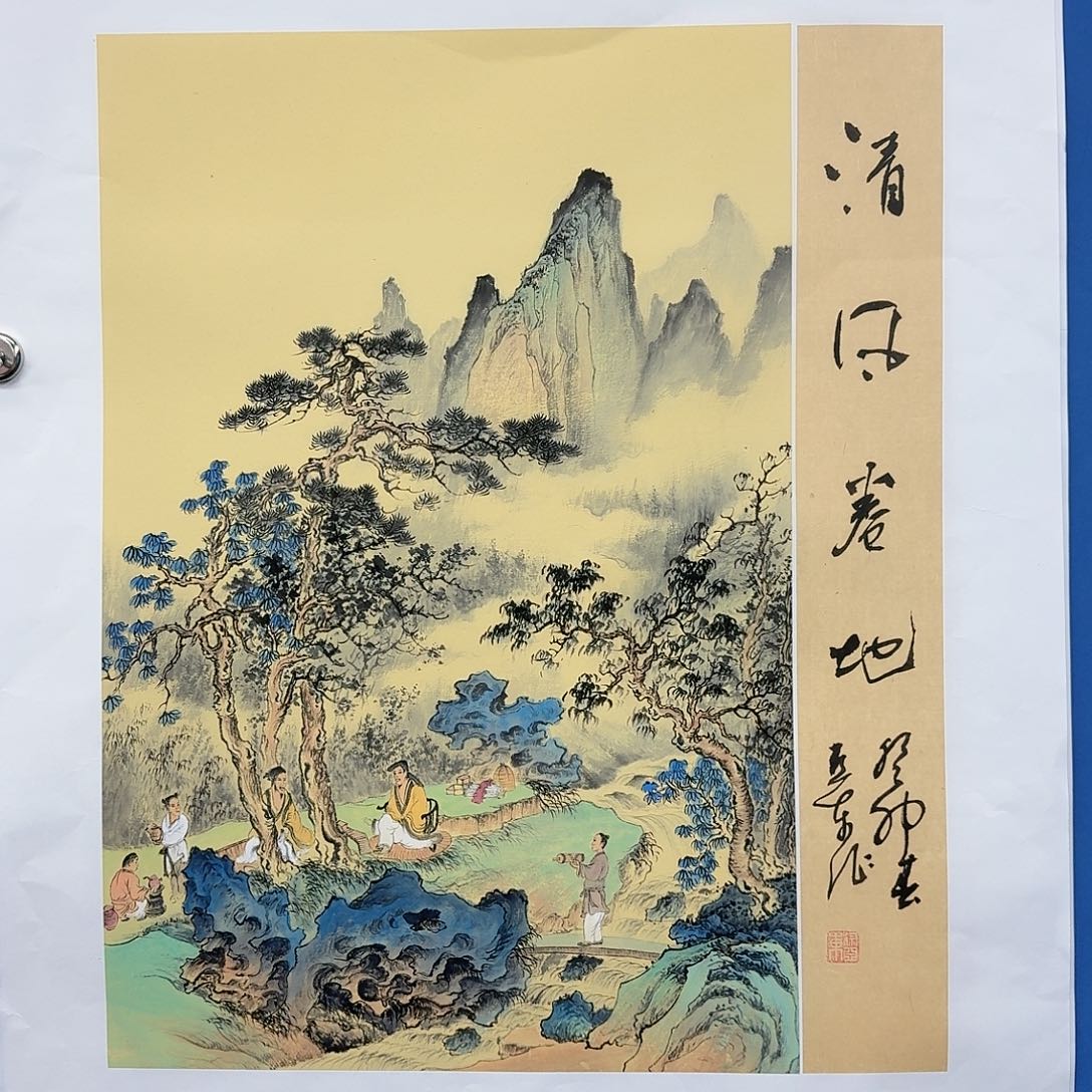 国画多次参加国内外重大