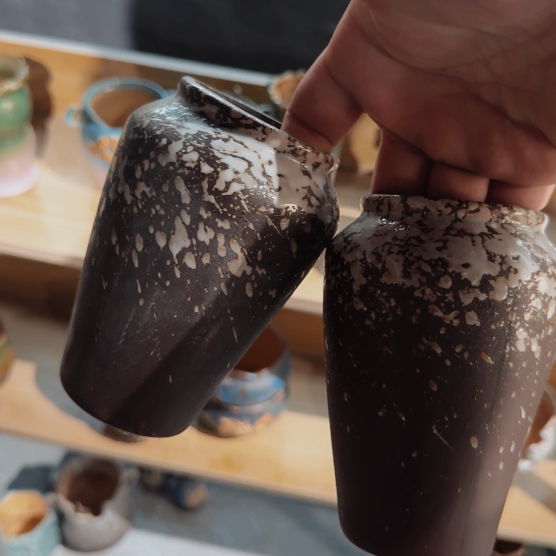 紫砂花盆粗陶盆醋