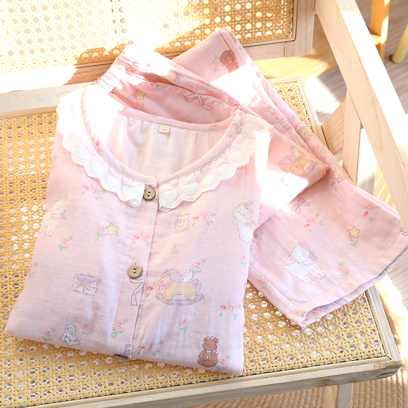 (爆款精选001-013）商场同款女士纯棉家居服睡衣套装  若