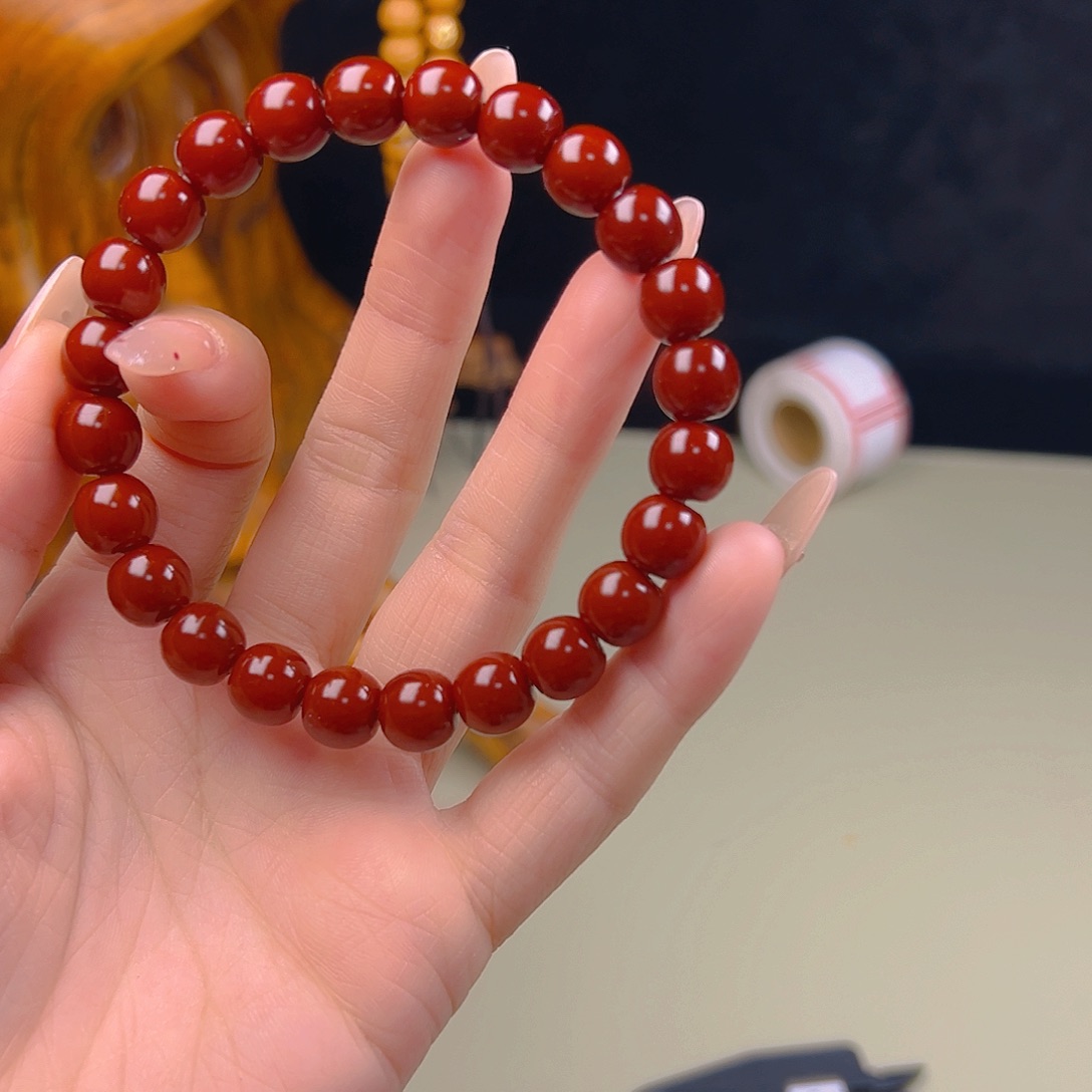 手串猴头核桃全品9➕红串