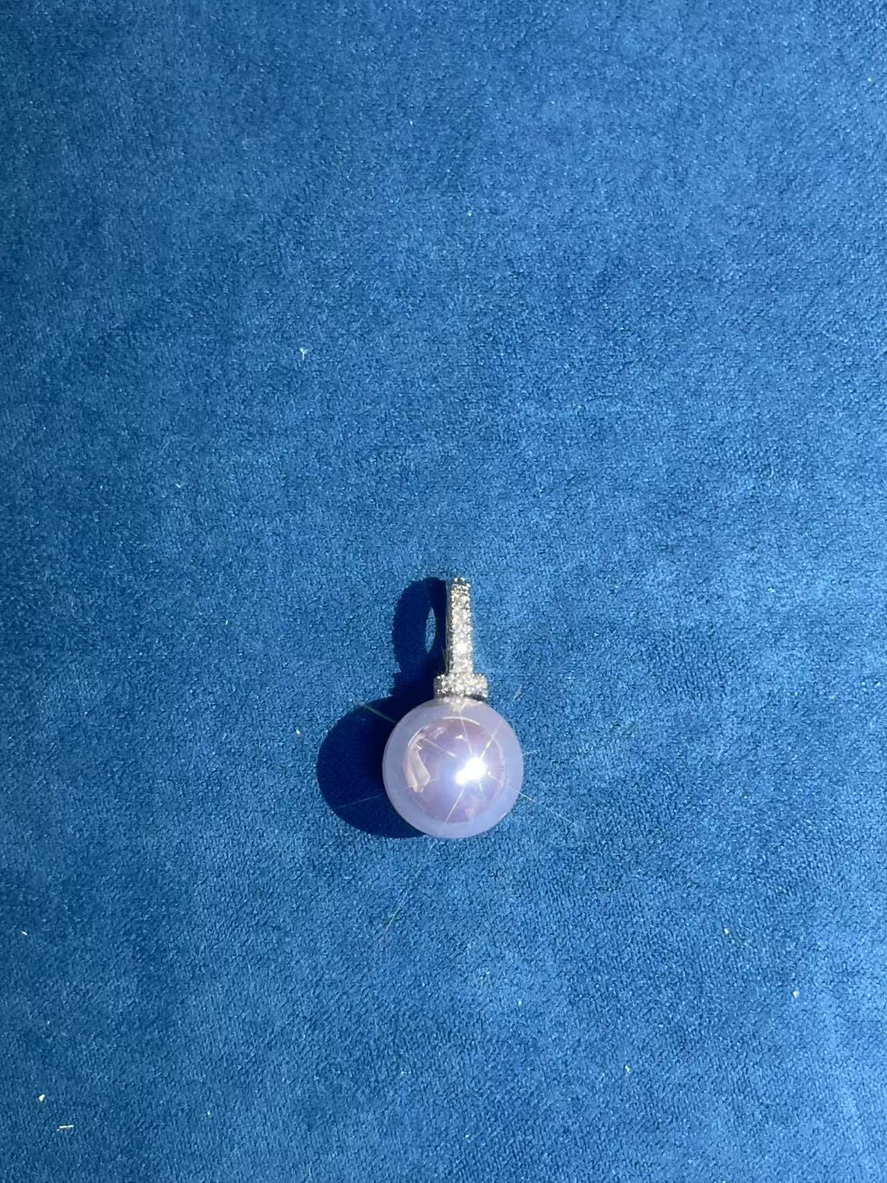 a1069紫色单珠吊坠多样性发货