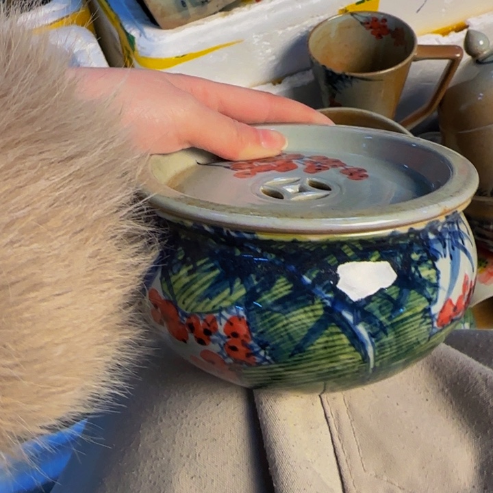 瓷片景德镇陶瓷手工手绘