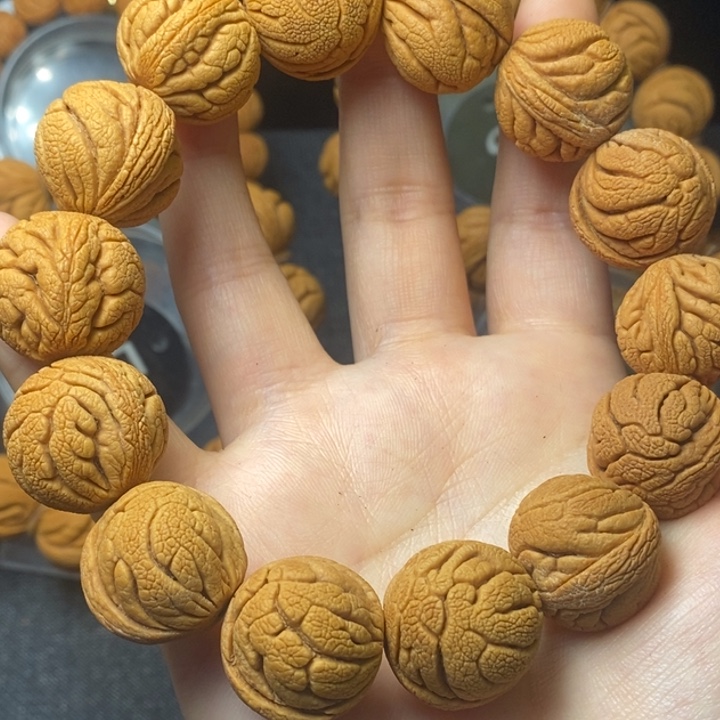 桃核吊坠秦岭山野生桃核