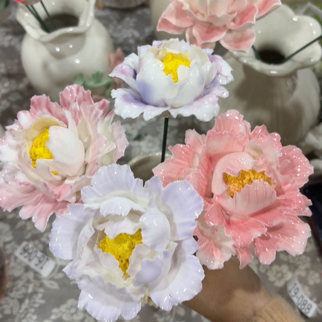 陶瓷花，20元发货，退款拉黑1991