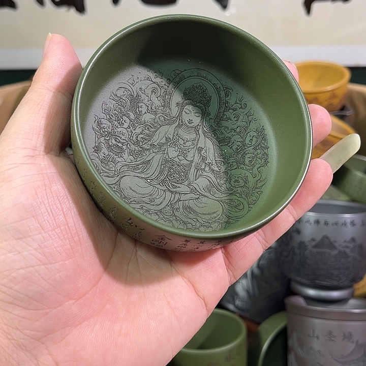 茶杯紫砂全手工紫砂主人杯