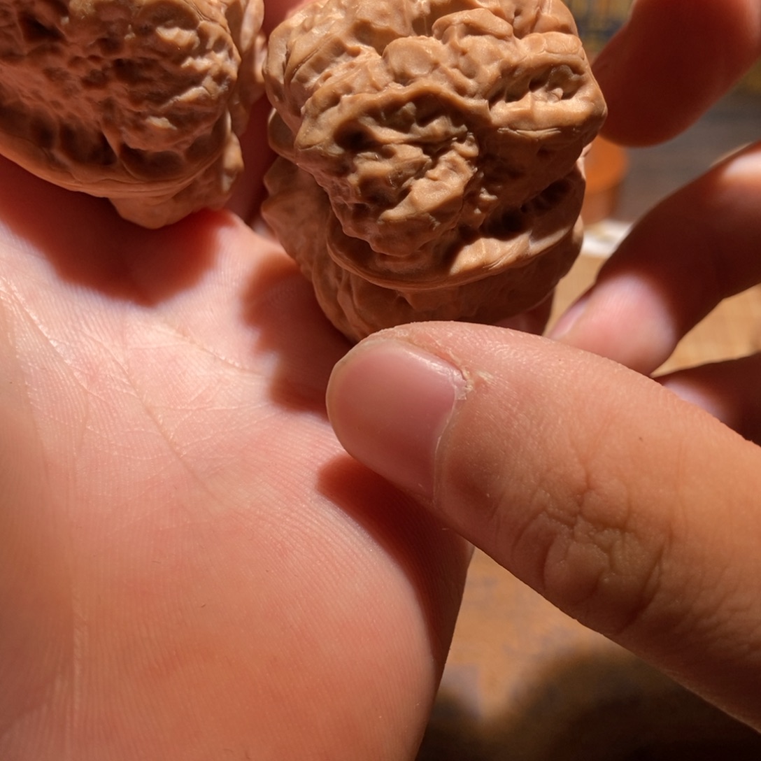 头***角吊坠文玩核桃蛤蟆头D24