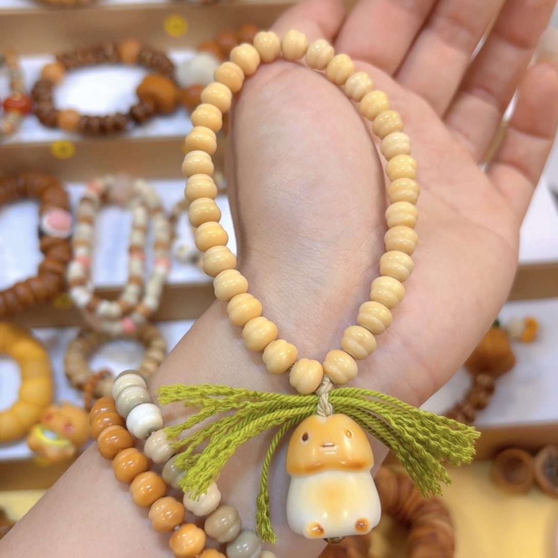 星月菩提吊坠龙脊葫芦