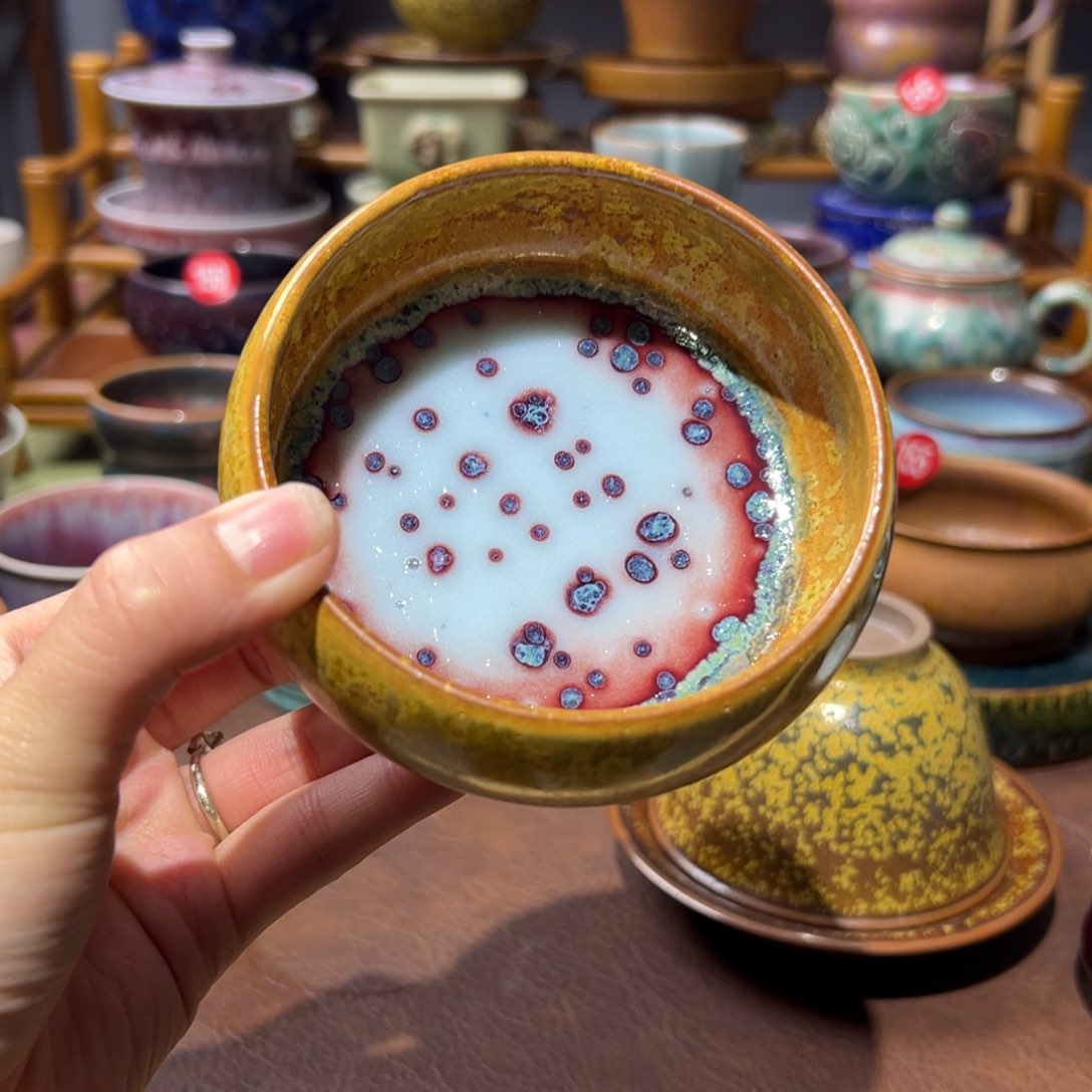 杯钧瓷的制作工艺和工艺都