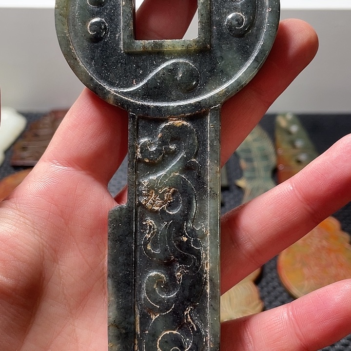 和田玉（青玉）未镶嵌挂件