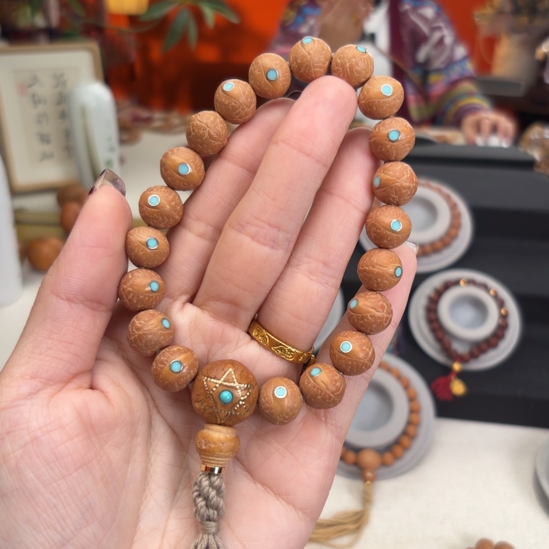 凤眼菩提吊坠11.5毫米松单圈