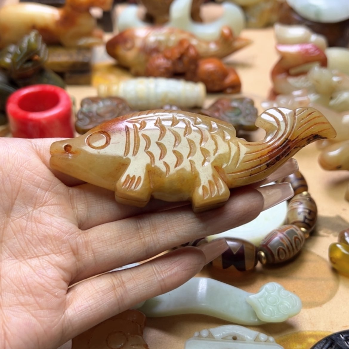 【闪购商品】蛇纹石玉颈饰未镶嵌