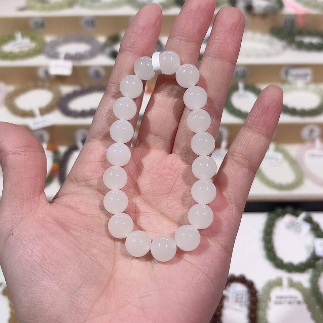 和田玉手链未镶嵌a