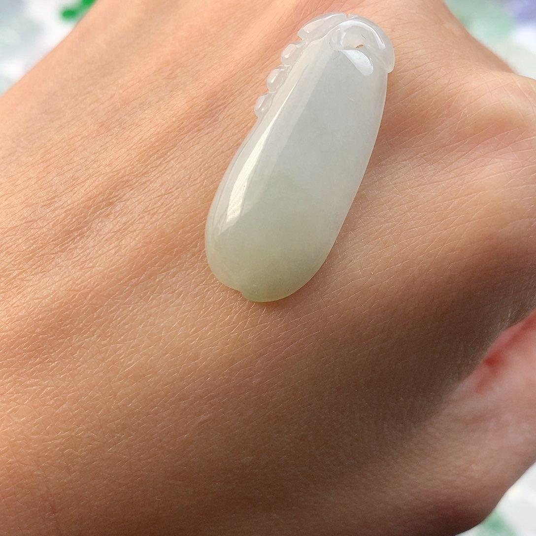 翡翠裸石天然翡翠A货福瓜