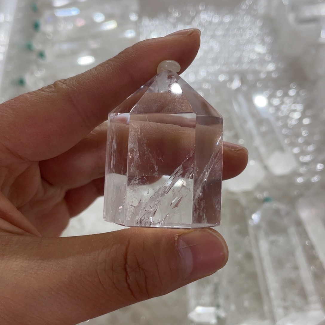 水晶吊坠未镶嵌雅***柱子