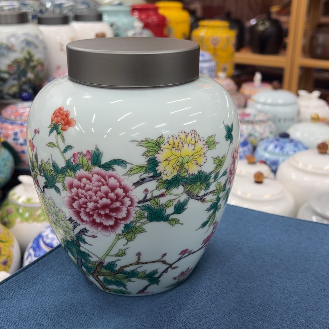 高端款家用茶叶罐