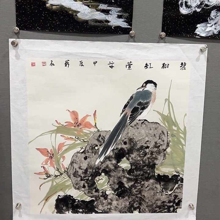 国画暖*陈薪名老师书画作品