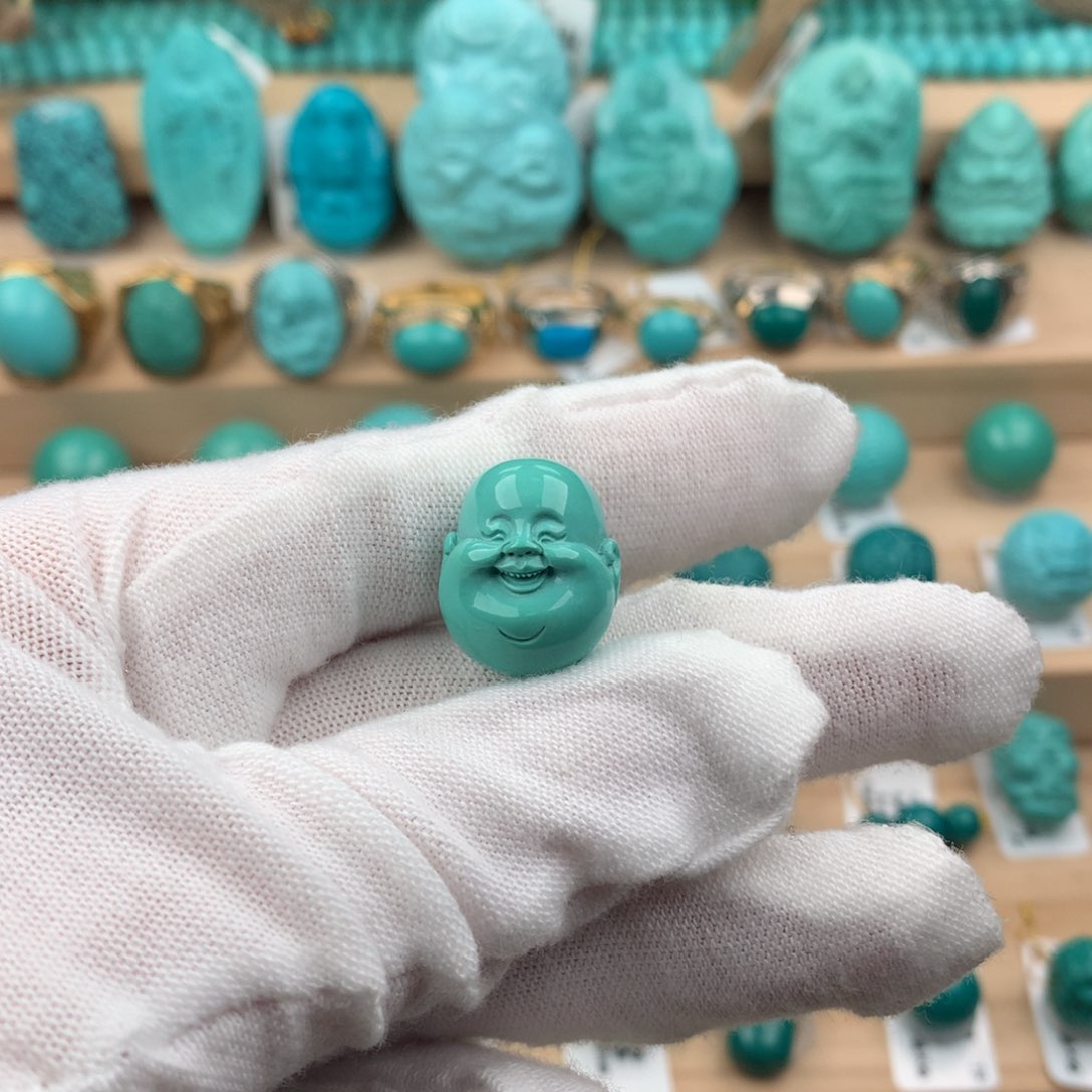 绿松石配饰未镶嵌