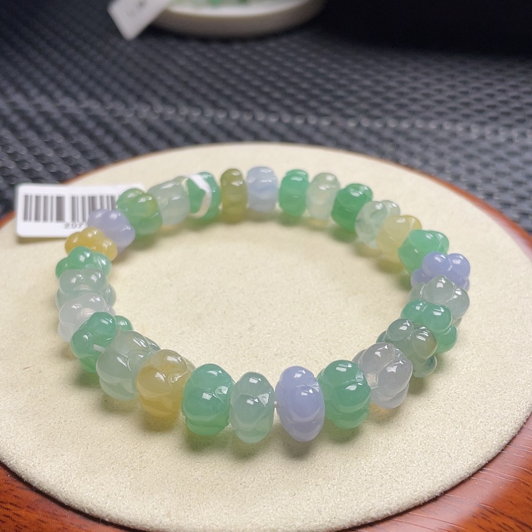 翡翠手链未镶嵌卡10.4 6.7