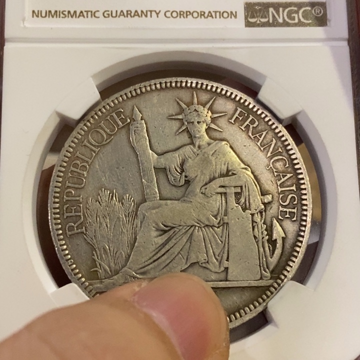 I***n银Ag900如图一个银币发货