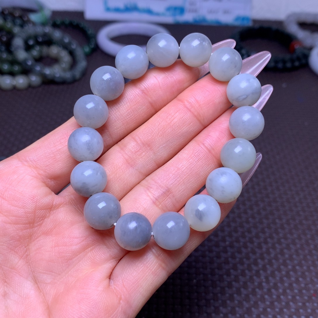 未镶嵌手串和田玉卡12