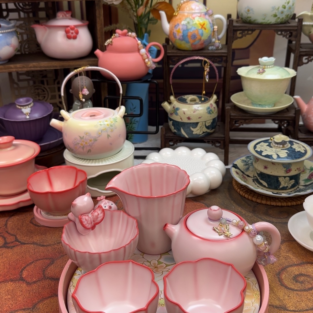 精美茶具孤品就一件，拼拼手速～不含茶盘