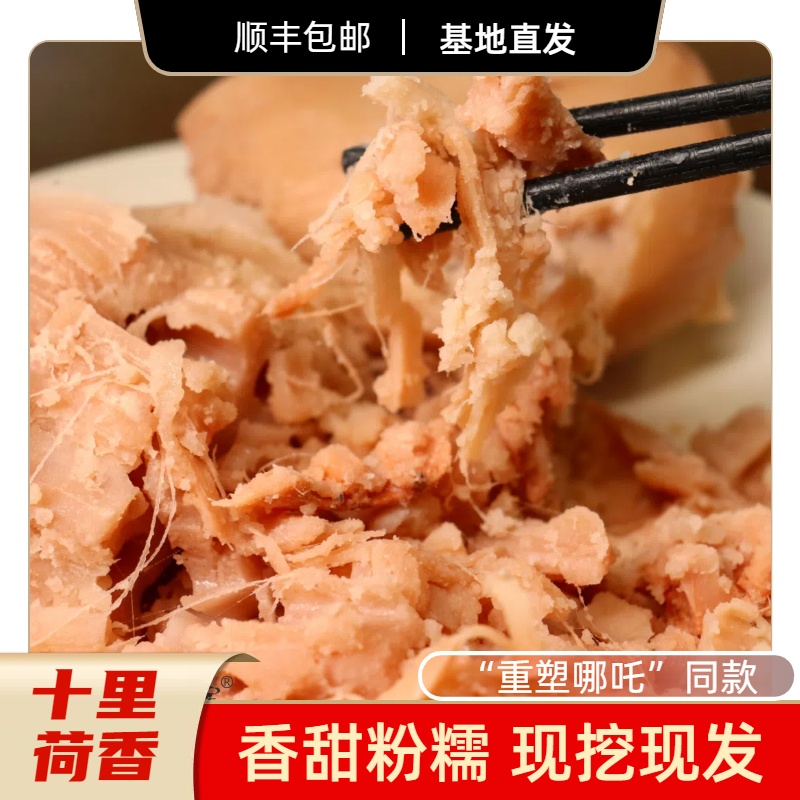 十里荷香粉藕5斤“重塑哪吒”同款粉香软糯