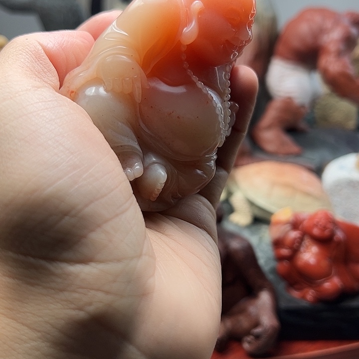 l***。寿山石寿山石摆件