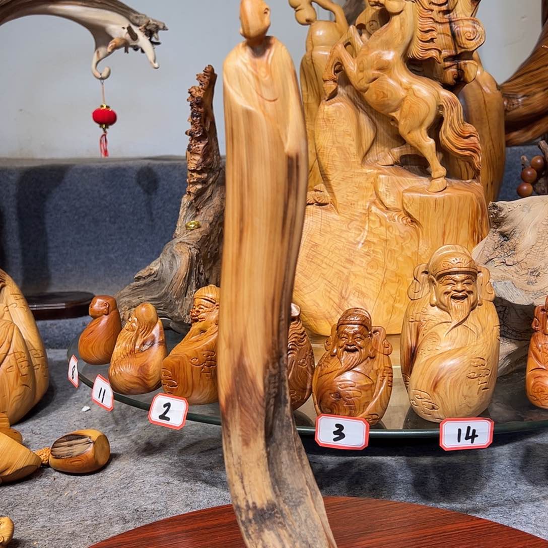 柏木（崖柏）崖柏木手把件摆件