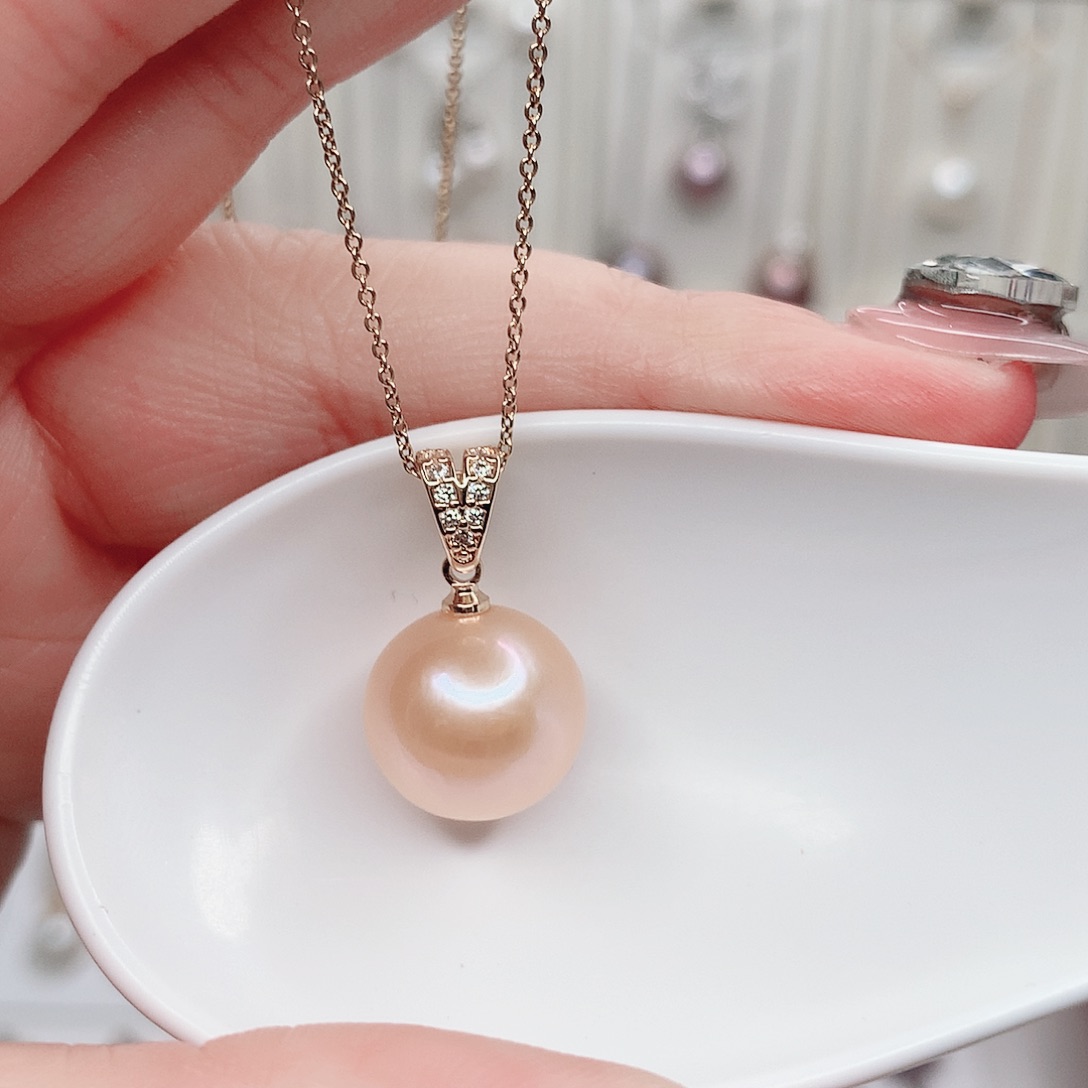 吊坠(赠链)淡水珍珠合金