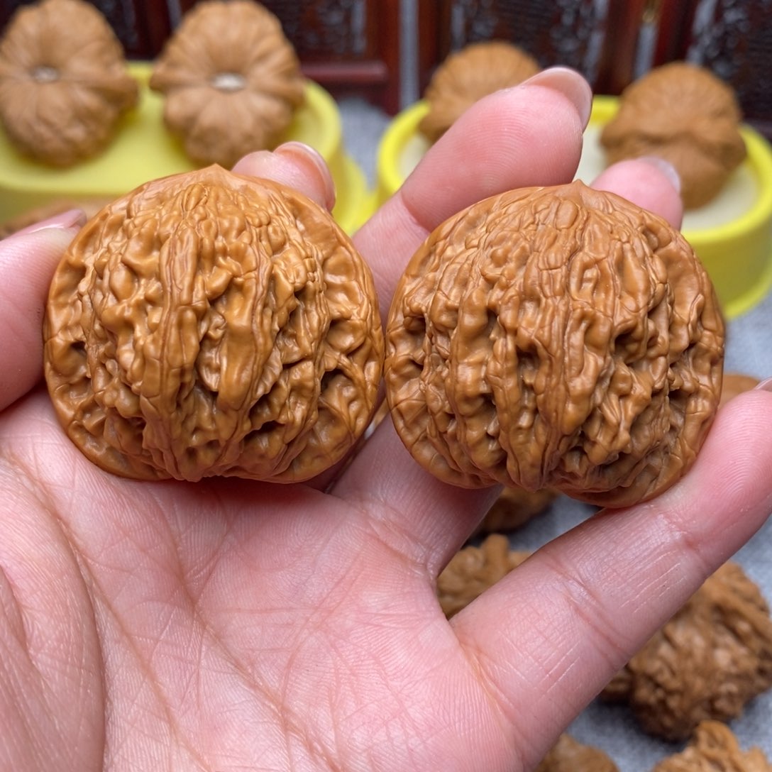 文玩核桃把件小虎41