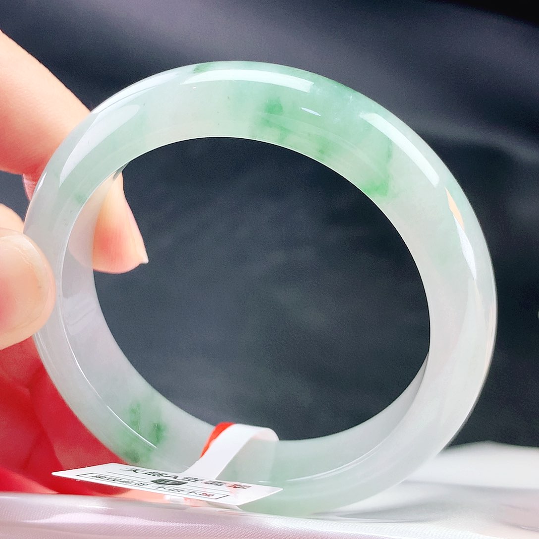 未镶嵌手镯翡翠51圈