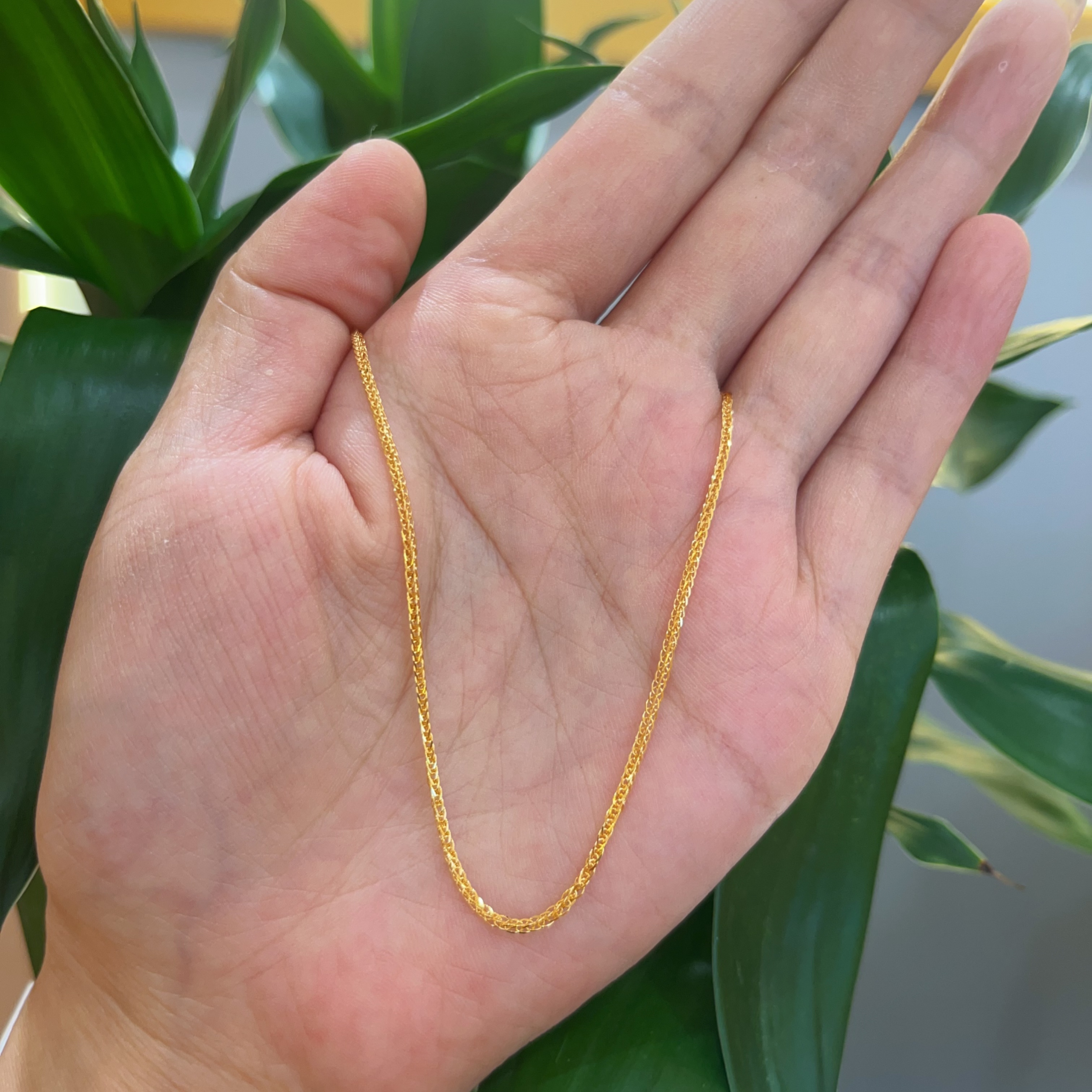 链子足银 肖邦项链  S-JJX11374 银2.36  包J0.28