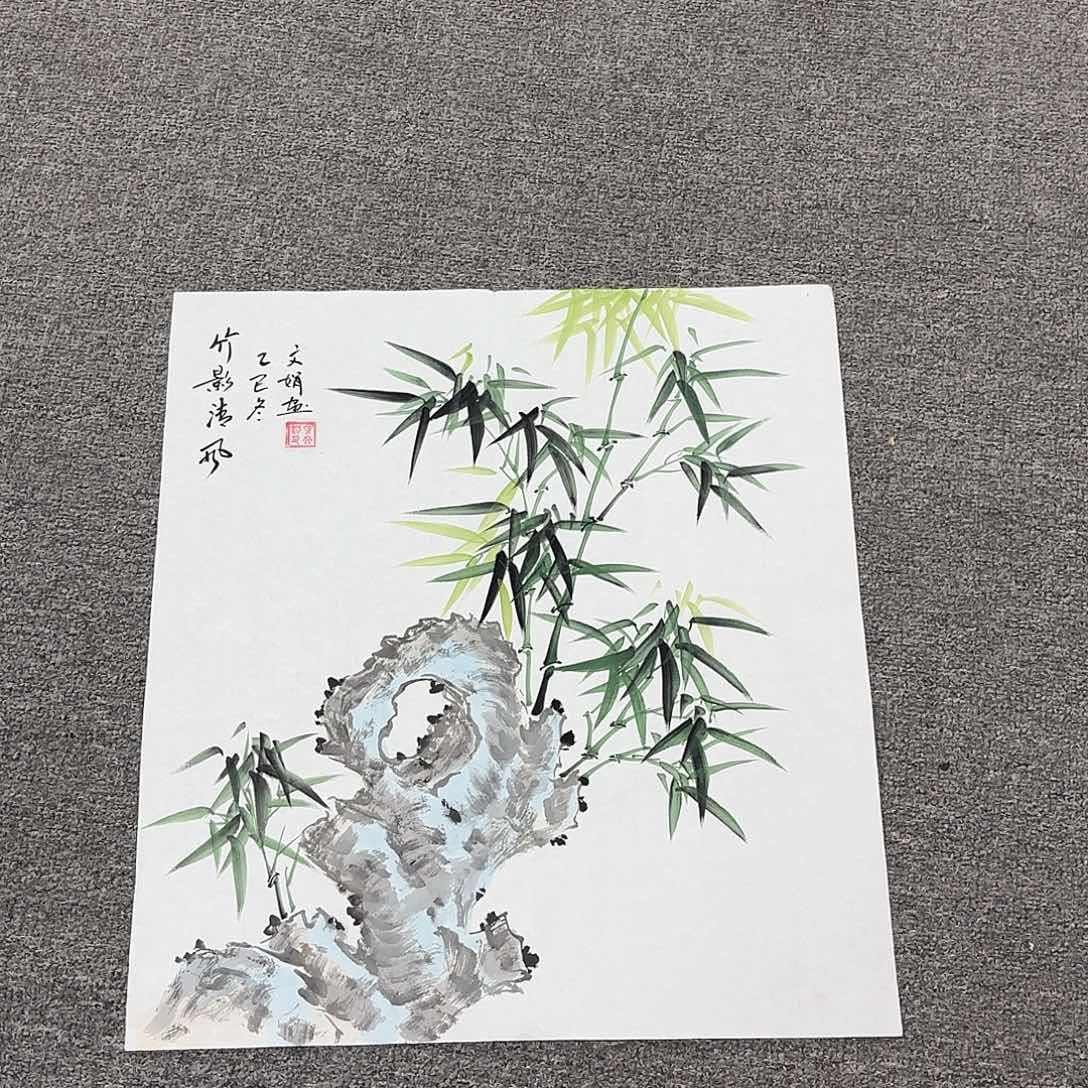 国画国画作品多次入选国内外