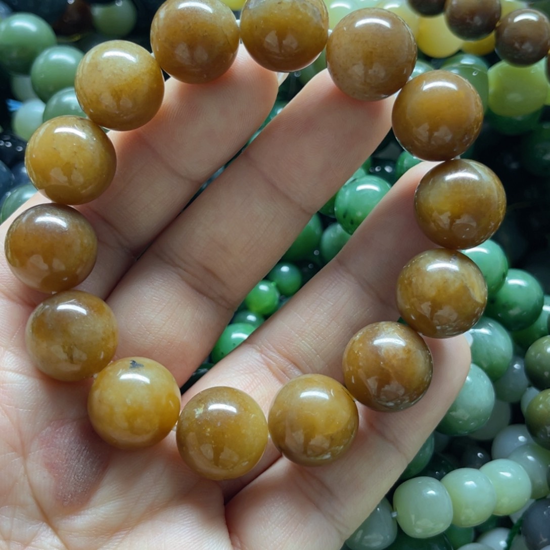 和田玉手链未镶嵌