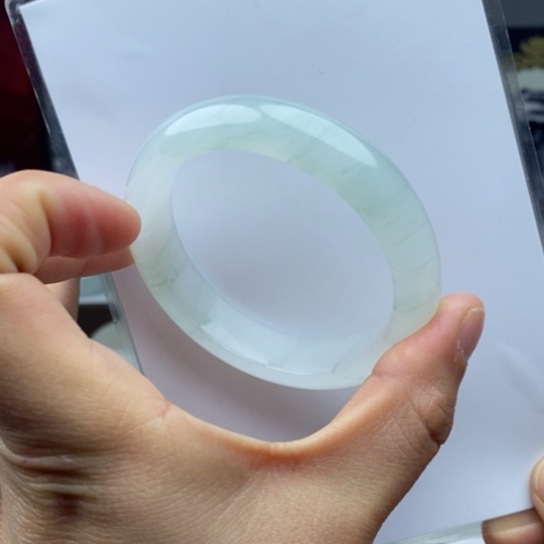 石英质玉（金丝玉）手镯未镶嵌用****5