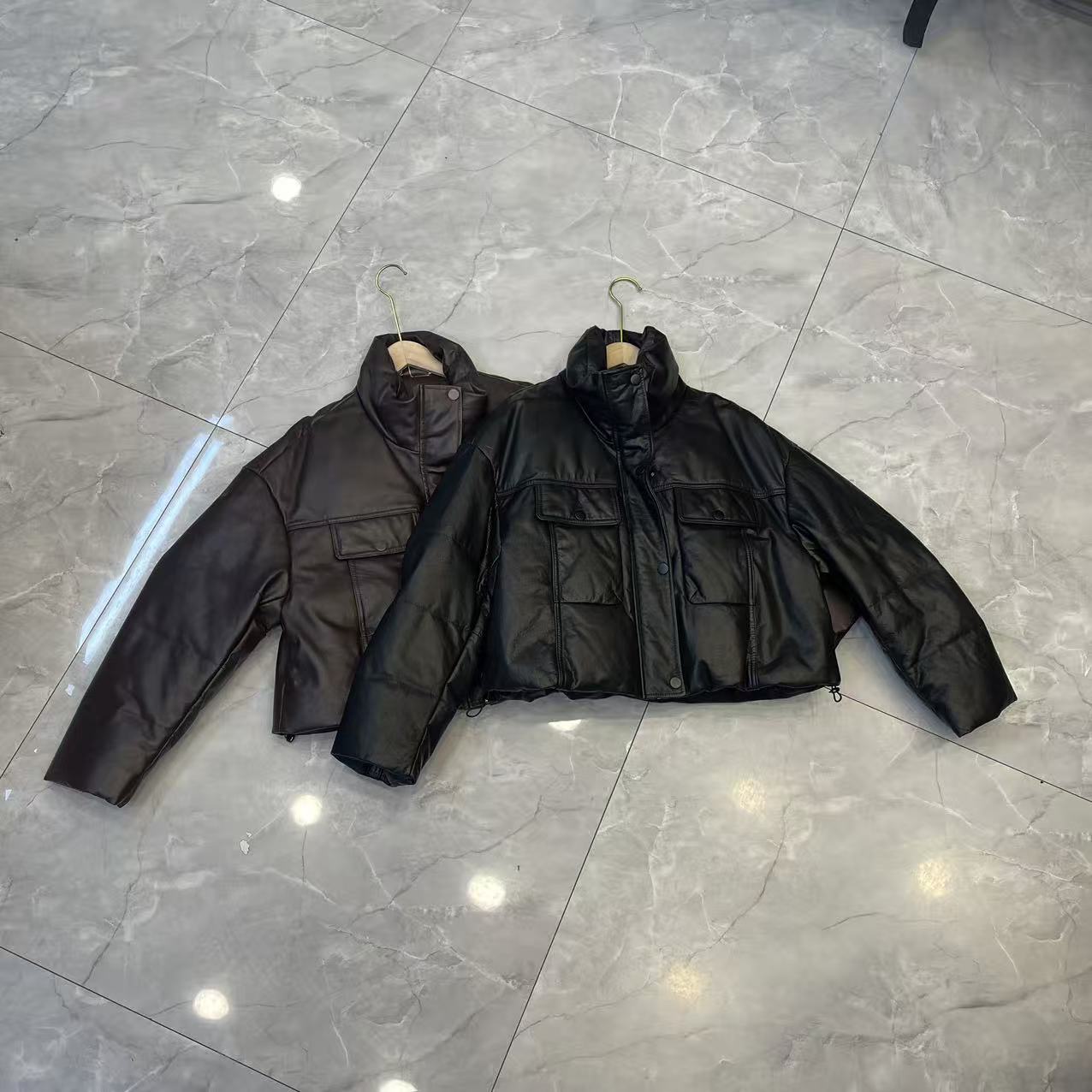 由米-时尚休闲百搭韩版潮流女款皮衣-02