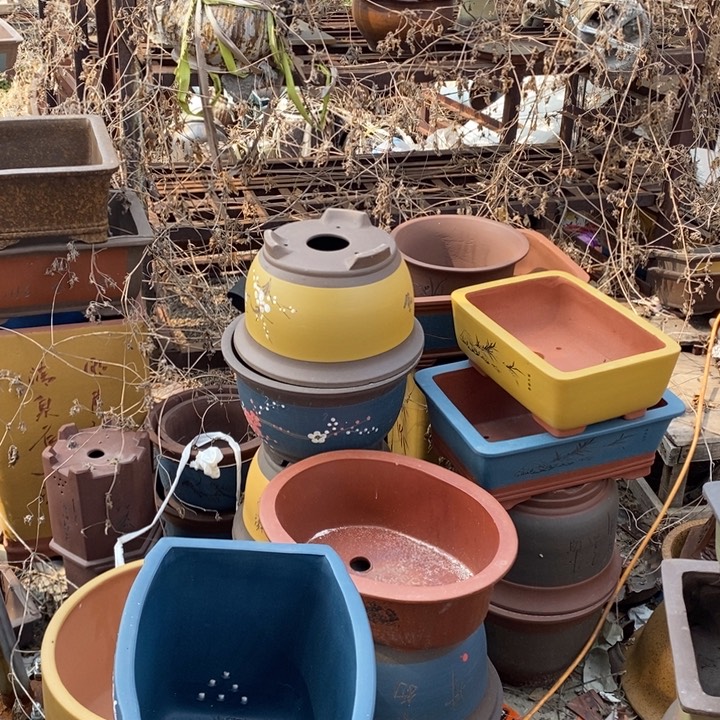 红陶紫砂器。我们的生活